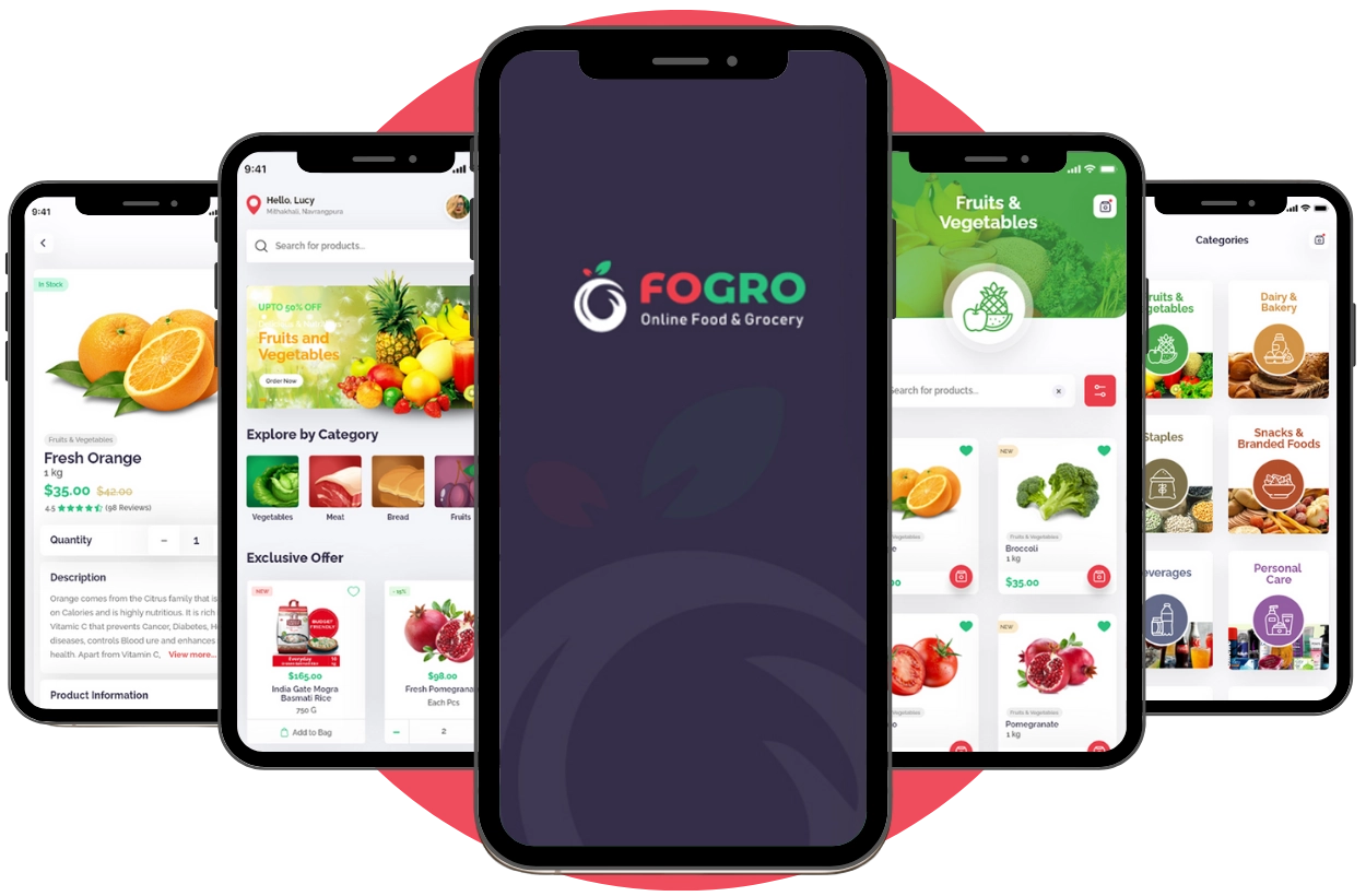 FOGRO Online Food & Grocery