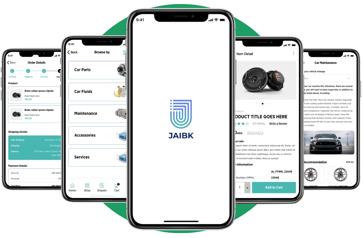 Auto Marketplace App Mobile App Design