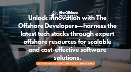 Unlock innovation with The Offshore Developers—harness the latest tech stacks through expert offshore resources for scalable and cost-effective software solutions.